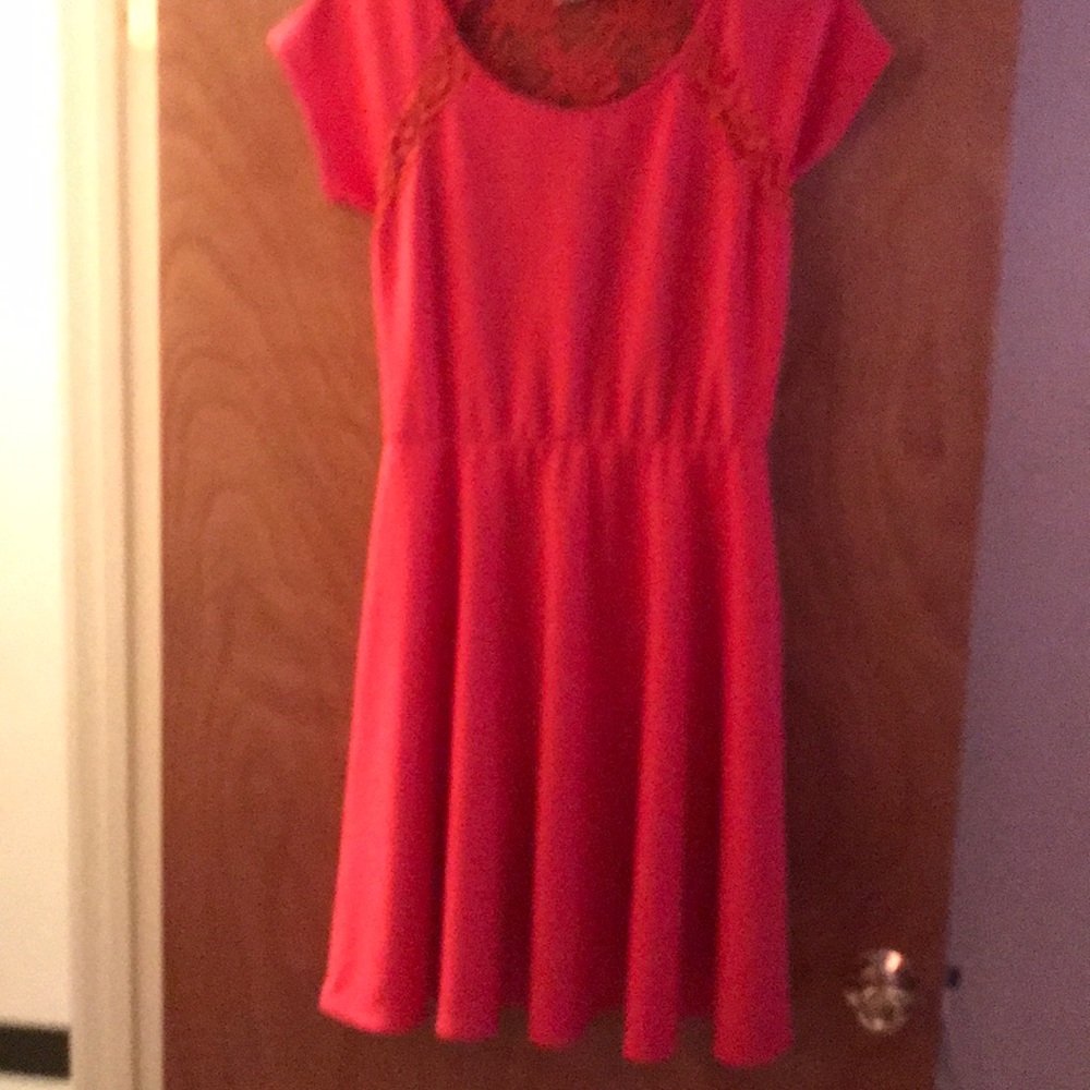 Peach Dress